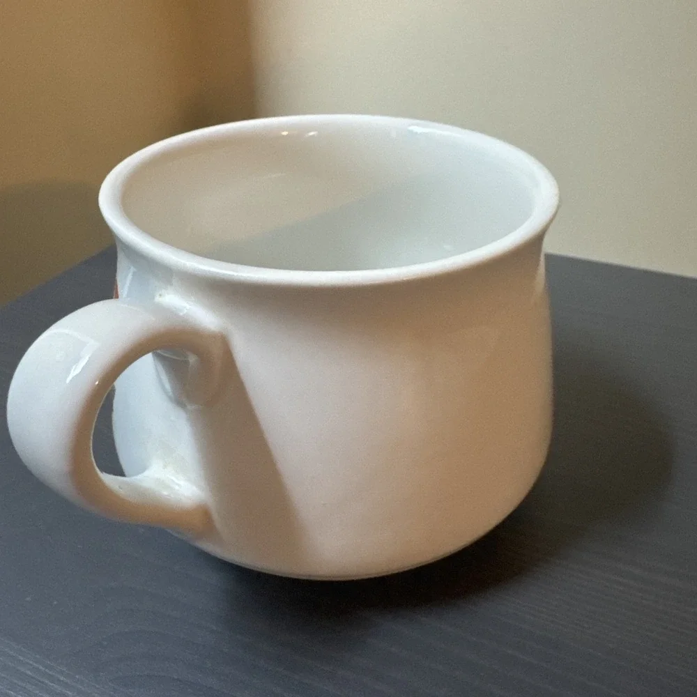 Vintage Chicken Soup Recipe Mug Ceramic Cup Bowl With Handle 70s Retro - Picture 3 of 5